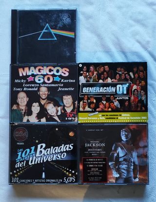 Lote 10 CDs Música Variada Pop Rock