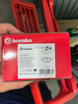 Pastillas Freno Brembo P 24 061  Ford Mazda Volvo 