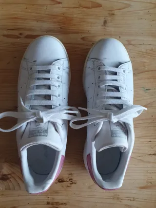Adidas Stan Smith trasera rosa