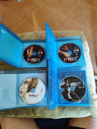 Tetralogía REC Blu-ray