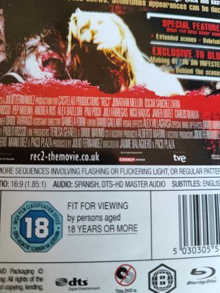 Tetralogía REC Blu-ray