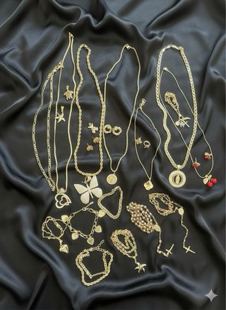 Joyería Laminada 14K para hombre mujer, niño niña