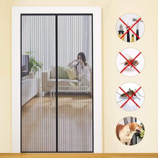 ✨ - MYCARBON Mosquitera Puerta Magnetica Corredera
