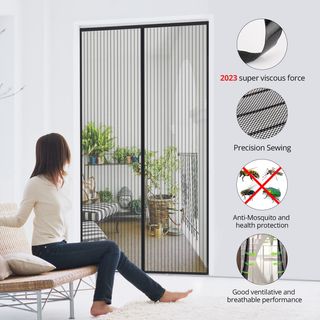 ✨ - MYCARBON Mosquitera Puerta Magnetica Corredera