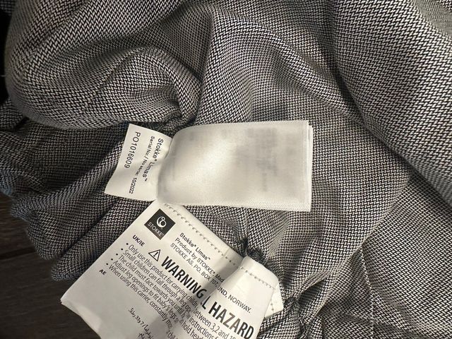 Fascia neonato Stokke Limas grigio/turchese