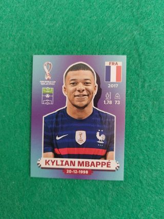 Mbappé Qatar 2022 - Cromos Panini