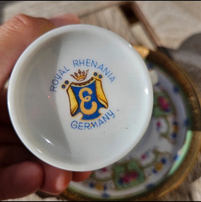 Set 10 Tazze Caffè Porcellana