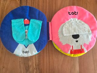 2 Libros de tela bebé