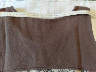 Chaleco estampado calentito