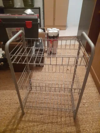 Escurreplatos metálico