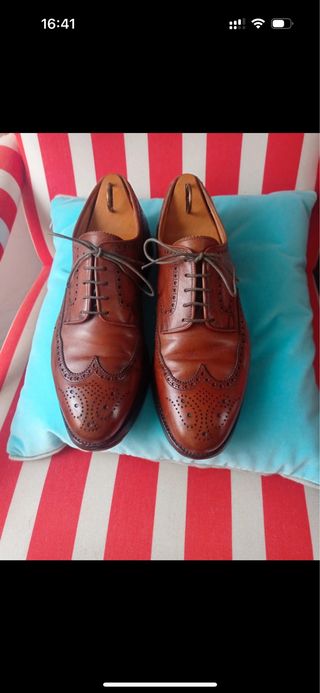 Crockett & Jones Cardiff Marron. 9,5 UK