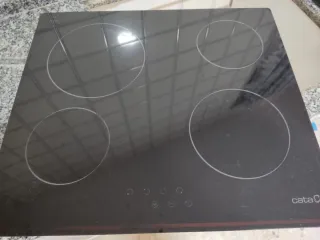 Piani cottura in vetroceramica Cata a 4 fuochi