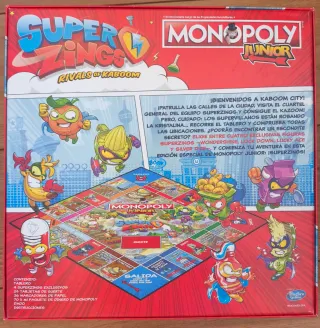 Monopoly Junior Superthings Rivals of Kaboom
