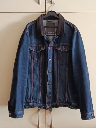 Cazadora vaquera azul