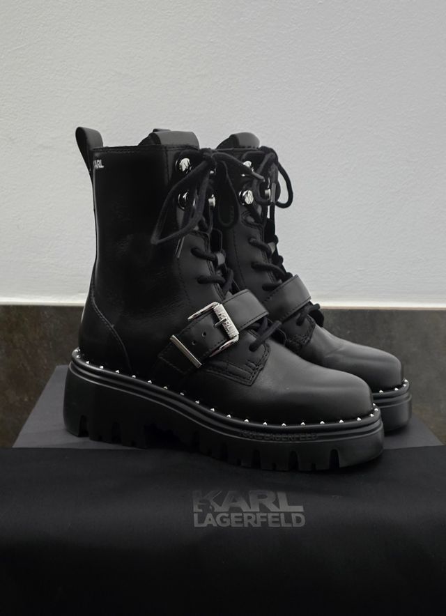 Botas karl Lagerfeld.