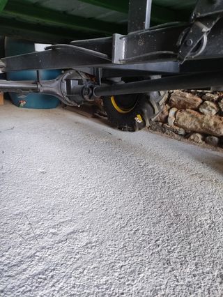 Motocultor con remolque tracción