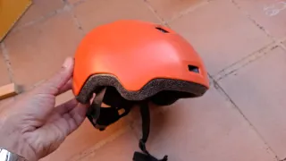 Casco Patinete Niños Oxelo B100 Naranja