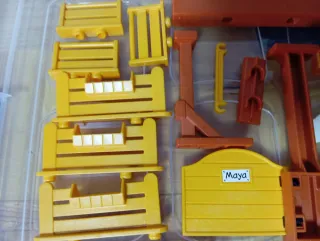 Lote Piezas Playmobil establos Caballos figuras