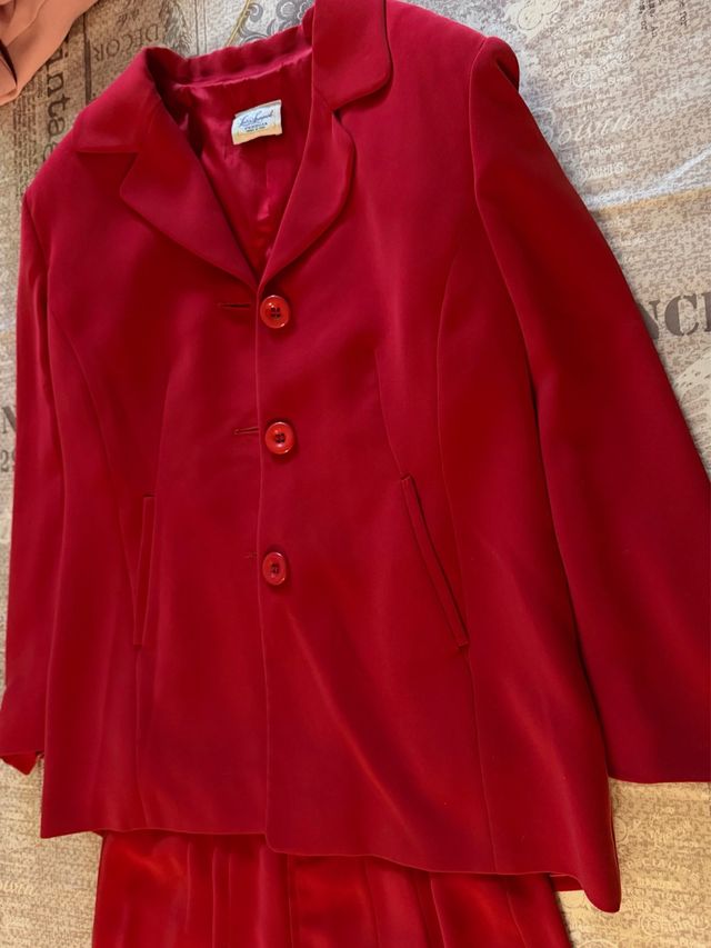 Completo Luisa Spagnoli Rosso