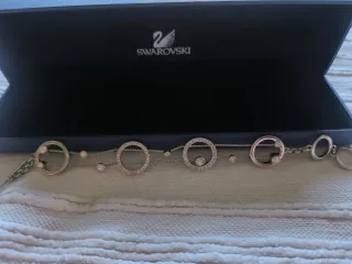 Pulsera Swarovski Círculos y Cristales