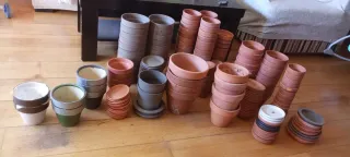 Lote Macetas Terracota