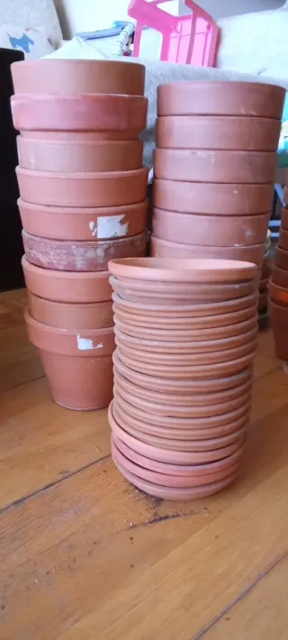 Lote Macetas Terracota