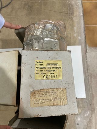 Fagor Accesorio Tiro Forzado Calentador