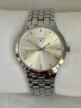 Reloj acero Plata