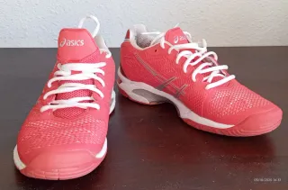 Deportivas Asics Mujer Talla 39 Rojas