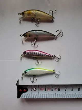 Señuelos Minnows Lucky Craft Pequeños