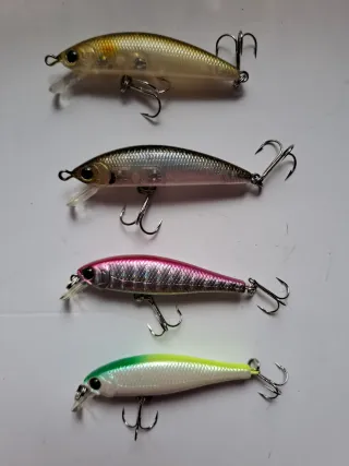 Señuelos Minnows Lucky Craft Pequeños