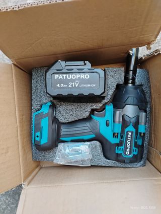 Llave de impacto PATUOPRO 21V 4.0Ah