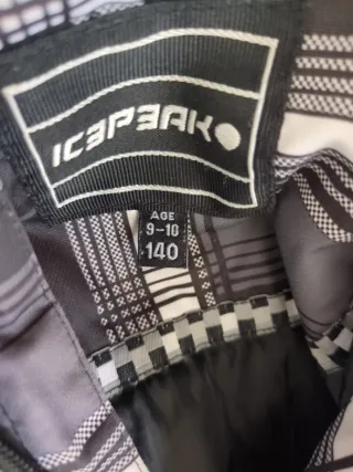 Cazadora Icepark a cuadros para niño