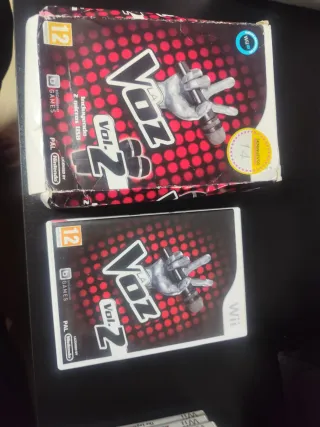 La Voz Vol. 2 Wii con 2 Micrófonos USB