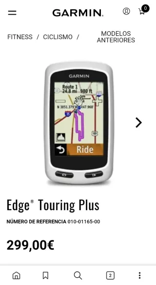 Garmin Edge Touring Plus GPS