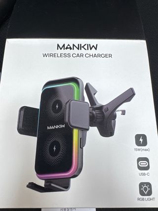 Cargador Inalámbrico Coche 15W