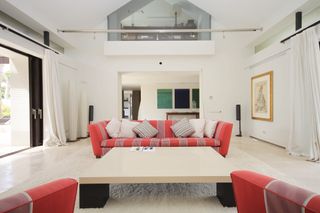 Conjunto Sofá y 4 Butacas con sus cojines