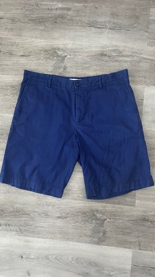 Pantalón corto azul