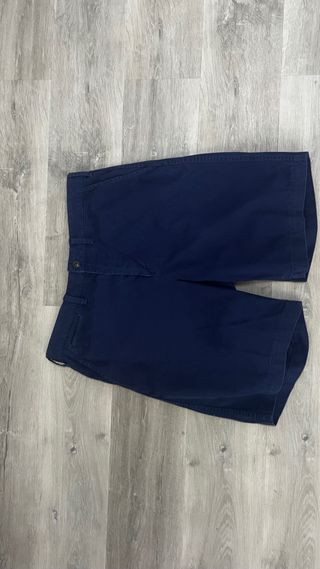 Pantalón corto azul