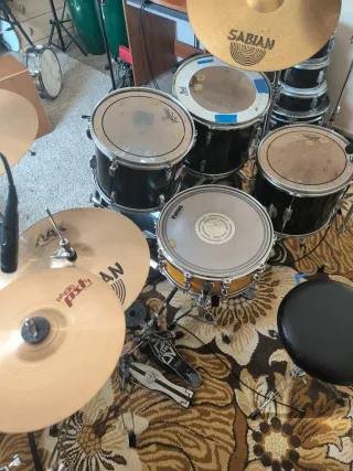 Batería Acústica Pearl Completa