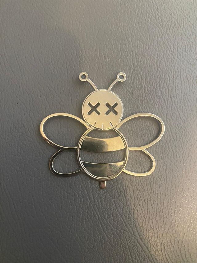 Portachiavi Dior Ape Argento Originale