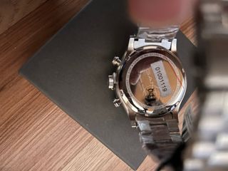 Reloj Gant Cronógrafo Negro y Plateado