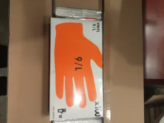 Caja Guantes Vinilo Talla 9/L (100 uds)