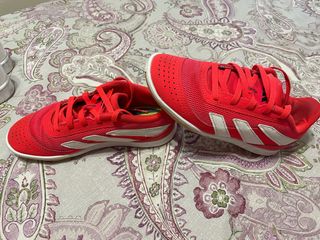 Deportivas niño Adidas fútbol sala rojas