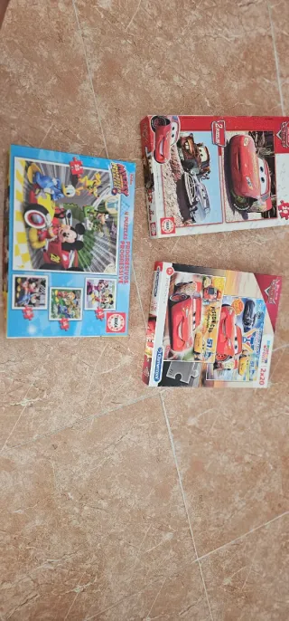 Puzzles Disney y Cars
