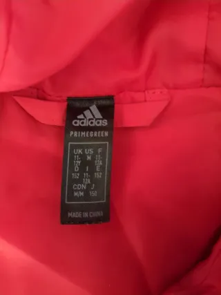 Cazadora Adidas roja niño