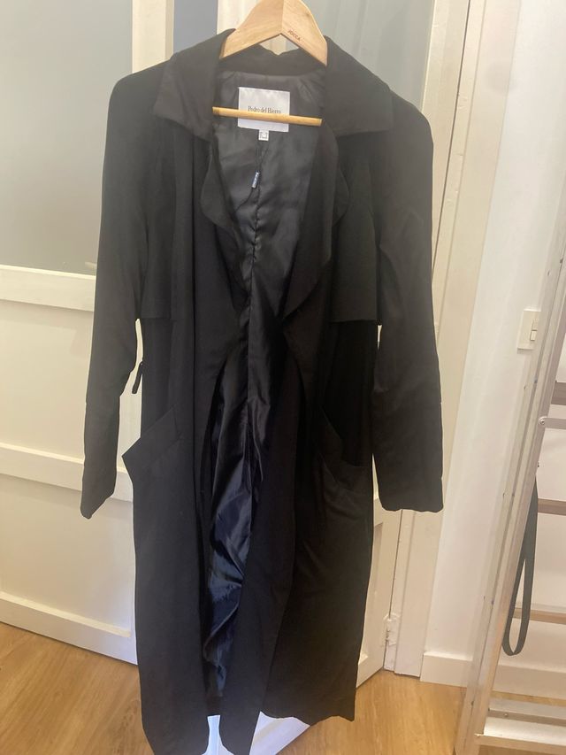 Gabardina Pedro del Hierro Negra