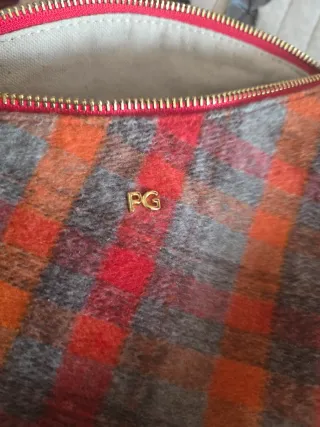 Purificacion Garcia Bolso Tartán