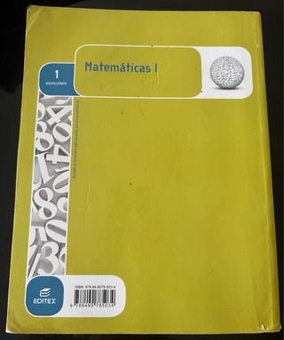Matemáticas I 1º Bachillerato 