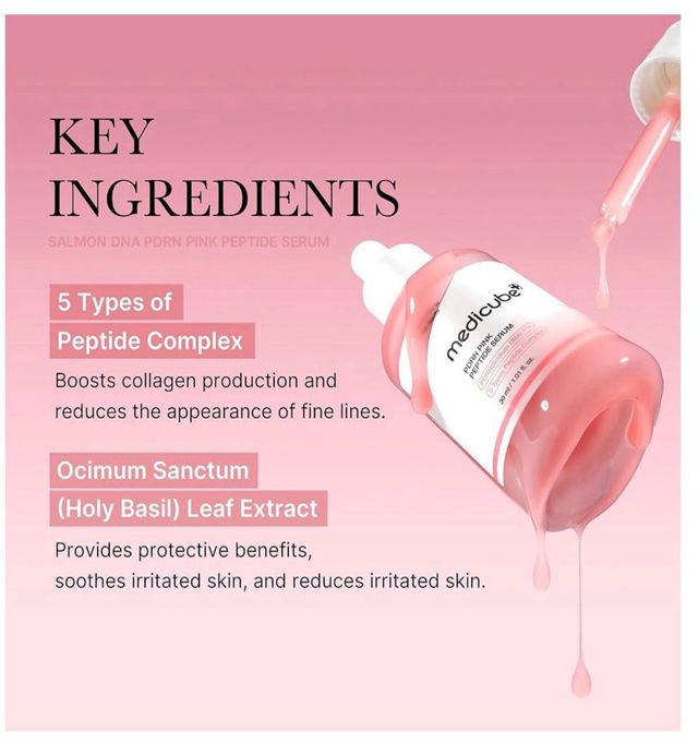 Medicube PDRN Pink Peptide Serum 30ml